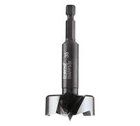 Trend Snappy Mèche Forstner 35 mm courte, libération rapide, acier carbone | Perce des trous précis, grâce au système de libération rapide et à l’acier carbone robuste, SNAP/FS/35