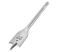 Trend Snappy Mèche Plate Diamètre 22mm avec Pointe Centrale & Éperons de Coupe pour Perçage Rapide dans le Bois, SNAP/FB/22