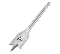 Trend Snappy Mèche Plate Diamètre 25mm avec Pointe Centrale & Éperons de Coupe pour Perçage Rapide dans le Bois, SNAP/FB/25