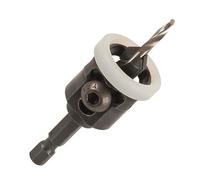 Trend Snappy TCT No.10 Fraise-conique avec butée de profondeur et foret HSS de 3,25 mm, système de libération rapide, SNAP/CSDS/10TC