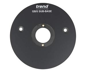Trend Sub Base System with 2 Line Up Pins and Bush, Compatible with Multiple Routers for Routing Accuracy, GB/5