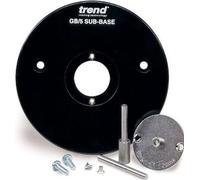 Trend Système de base en stratifié solide avec complément d'ensemble de broches de positionnement et de douilles pour Triton TRB001 & MOF001, GB/5/Q
