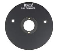 Trend Système de base Sub pour défonceuse, 2 broches d'alignement et bague