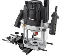 Trend T8EK T8EK Défonceuse d'atelier plongeante double mode 1/2" 2200 W 240 V Noir