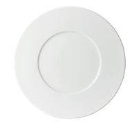 Trend'up Assiette plate Zen 27 cm Porcelaine blanche Lot de 6