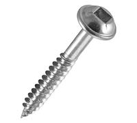 Trend Vis de Poche pour Bois Durs, 30mm de Long, Lot de 500, Vis à Tête Carrée à Filetage Fin Autotaraudeur, PH/7X30/500, Noir