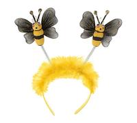 TrendandStylez Serre-tête de sonde d'abeille pour femme et enfant - Votre accessoire de costume pour Maya l'abeille et bourdon - Accessoire de tête amusant avec capteurs vacillants pour le carnaval