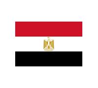TrendClub100® Drapeau « Egypte Egypte CE » - 150 x 90 cm/90 x 150 cm