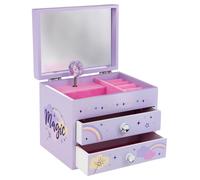 Tinka Unicorn Travel Jewelry Box Violet Enfants