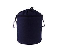 trendfinding Sac à pinces à linge portable en denim avec deux mousquetons solides, fermeture à cordon et butée en métal pour suspendre et ranger 150 pinces à linge