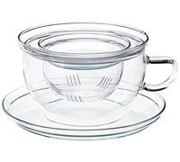Trendglas JENA Tasse À Thé Tea Time II IN iltre en Verre (0, 3 L)