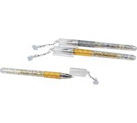 Trendhaus 1 x Wishes for You stylo gel stylo gel argent ou or (1 pièce)