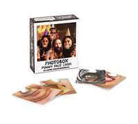 Trendhaus 955951 Lot de 50 Cartes de Visage Amusantes pour Photo et Selfie Accessoires pour fête, Mariage, Anniversaire et Enterrement de Vie de garçon