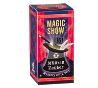 TRENDHAUS 957740 Magic Show 16 [pièces Magiques], Tours de Magie étonnants pour Enfants à partir de 6 Ans, vidéos en Ligne incluses, Multicolore, Trick Nr.16