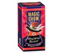 TRENDHAUS 957801 Magic Show N° 10 [ Gobelet Magique] Tours de Magie étonnants pour Enfants à partir de 6 Ans avec vidéos en Ligne, Multicolore, Trick Nr.10