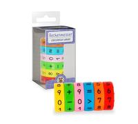 TRENDHAUS 968401 - Classroom Champions Rechenmeister, environ Ø 3 x 6 cm, mathématiques Fidget Spinner, rouleau de calcul magnétique, jouet éducatif