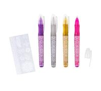 Trendhaus FESTIVAL FEELINGS Stylos gel de tatouage scintillants, set de 4 pièces