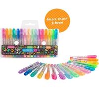 Trendhaus TOUT POUR L'ÉCOLE Mini set de crayons gel 16 pièces