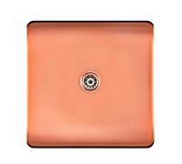 Trendi Switch Art-TVS Prise, cuivré, TV Socket