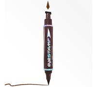 TRENDING PRO eyestamp brown - eye-liner avec tampon pour un trait d’aile parfait - marron intense résistant à l’eau - tracé précis et longue tenue - format compact