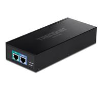 TRENDnet 10G PoE++ Injector, Supplies PoE (15.4W), PoE+ (30W), or PoE++ (90W), C