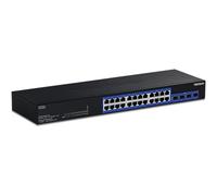 TRENDnet 24-Port GIGABIT Switch with 2X10G SFP+ Slots