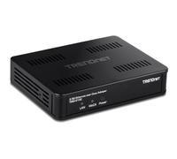TRENDnet Adaptateur Ethernet 2,5 Gbit/s sur coaxial, TMO-313C, 1 entrée coaxiale femelle MoCA de type F, 1 port LAN RJ45 2,5 Gbit/s, conforme aux normes NDAA et TAA