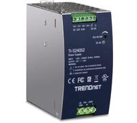 TRENDnet Bloc d'alimentation Industriel 240 W 52 V DC, 4,61 A AC vers DC DIN-Rail, Fonction contrôleur de Facteur de Puissance intégrée, Plage de température de Fonctionnement extrême -25 ° - 70 °C