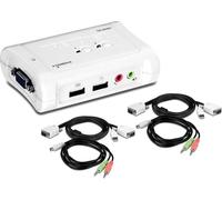 TrendNet Commutateur KVM USB 2 PC + audio Trendnet ''TK-209K''