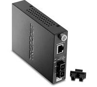 TRENDnet - Convertisseur FIBRE SC Monomode 100 Base-TX vers 100 Base-FX, TFC-110S100