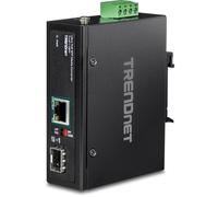 TRENDnet Hardened INDUSTR SFP to GIGABIT UPOE Media Converter