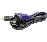 TrendNet KVM Adaptateur 3.1 m noir