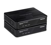 TRENDnet Lot de 2 adaptateurs Ethernet sur coaxial, rétrocompatible avec MoCA 2.0, Port LAN Gigabit, Prend en Charge Un débit Net jusqu'à 1 Gbit/s, Prend en Charge jusqu'à 16 nœuds sur Un réseau,