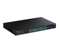 TrendNet Switch administrable PoE+ 28 ports avec 4 ports SFP+ 10G