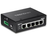 TrendNet Switch réseau industriel rail DIN Gigabit Ethernet TI-G50 v1.0R avec 5 ports