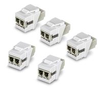 TRENDnet, TC-K05LC, Connecteurs de coupleur Keystone à fibre optique duplex LC, Lot de 5, compatibles fibre monomode et multimode, utilisation suggérée avec TC-KP24SA ou TC-KP12V (vendus séparément)