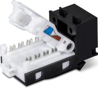 TRENDnet TC-K25C6BK Cat6 RJ-45 Keystone, paquet de 25, noir, noir