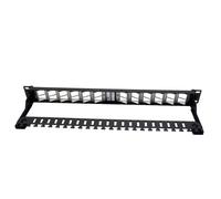 TRENDnet TC-KP24SA Panneau de brassage 24 ports, pour Keystones, fermé 1U