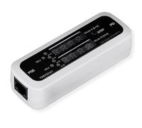 TRENDnet TC-NTP1 Testeur PoE en Ligne, Teste la Technologie 4PPoE, PoE +, PoE et PoE Passive, Puissance, Tension, ampérage, polarité, Affichage LED, Pas de Batterie