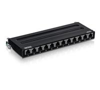TRENDnet TC-P12C6AS Panneau de brassage, 12 ports Cat6a blindé Pour montage mural
