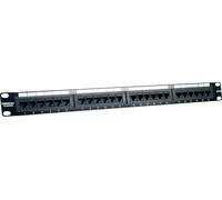 TrendNet TC-P24C6 Panneau de brassage CAT 6 noir