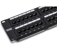 TRENDnet TC-P48C5E 48-Port Jusqu'À Cat5E Rj45 2U Plat Panneau Patch non Blindé