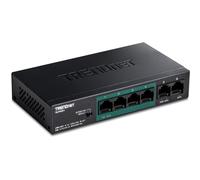 TRENDnet, TE-FP051, Switch PoE+ Fast Ethernet Non administrable Longue portée à 6 Ports