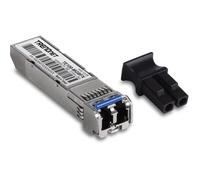 TRENDnet, TE100-MGBFX, Module LC multimode SFP vers RJ45 100Base-FX, compatible Mini-GBIC, prend en charge 1310 nm, jusqu'à 155 Mbit/s, enfichable à chaud, jusqu'à 2 km (1,2 mile)
