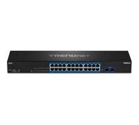 TRENDnet 24-Port GIGABIT Switch with 2X10G SFP+ Slots