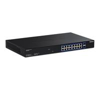 TRENDnet TEG-3182WS - Version v1.0R - commutateur - web multi-gigabit - intelligent - 16 x 10/100/1000/2.5G + 2 x 10 Gigabit SFP+ - Montable sur rack - Conformité TAA G
