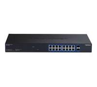 TRENDnet TEG-3182WS - Version v1.0R - commutateur - web multi-gigabit - intelligent - 16 x 10/100/1000/2.5G + 2 x 10 Gigabit SFP+ - Montable sur rack - Conformité TAA G