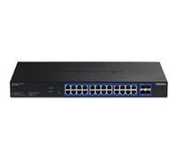 TRENDnet Commutateur TEG-3284WS 28 ports (24×2,5G, 4×SFP+10G) gestion cloud NDAA/TAA