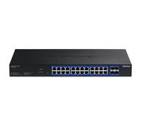 TRENDnet TEG-3284WS - Version v1.0R - commutateur - web multi-gigabit - intelligent - 24 x 10/100/1000/2.5G + 4 x 10 Gigabit SFP+ - Montable sur rack - Conformité TAA