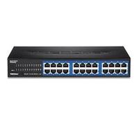 TRENDnet TEG S24Dg - Commutateur - 24 x 10/100/1000 - de bureau - Conformité TAA G